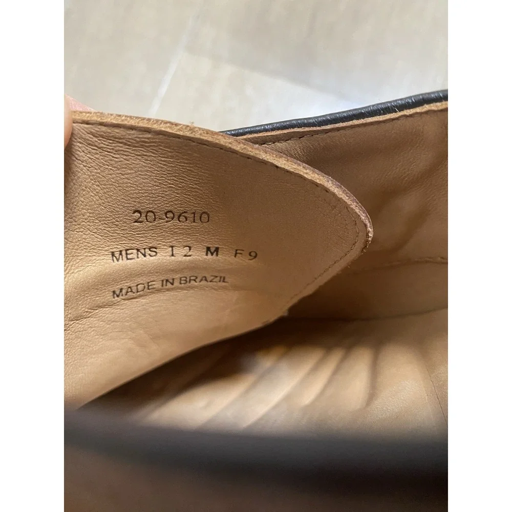 Johnston & Murphy McClain Monk‎ Strap Dress Shoes Brown Men's Size 12